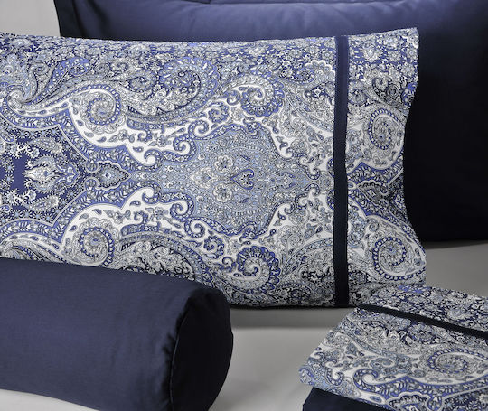 Down Town Home Elektrische Gitarren Großes Doppelbett 250x260 846 Bombay Blue