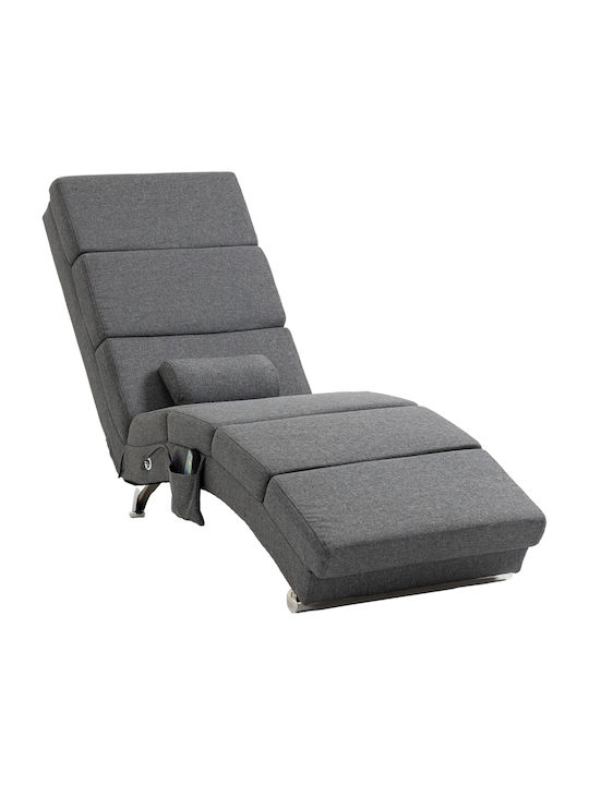 Πολυθρόνα Relax Massage Γκρι 56x168x84cm