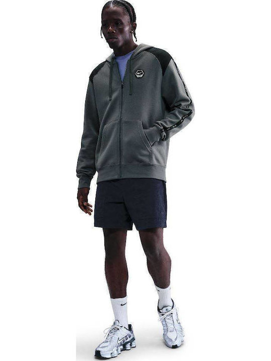 Hoodie Суитшърт с Качулка Iron Grey / Black