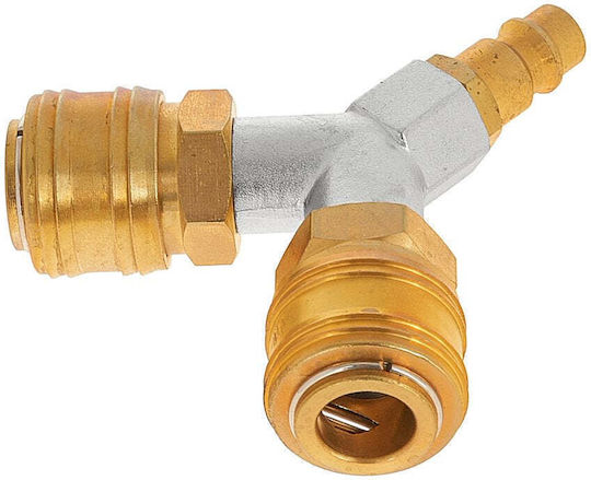 Distribuitor Aer 2 Racorduri Rapide 1/4"