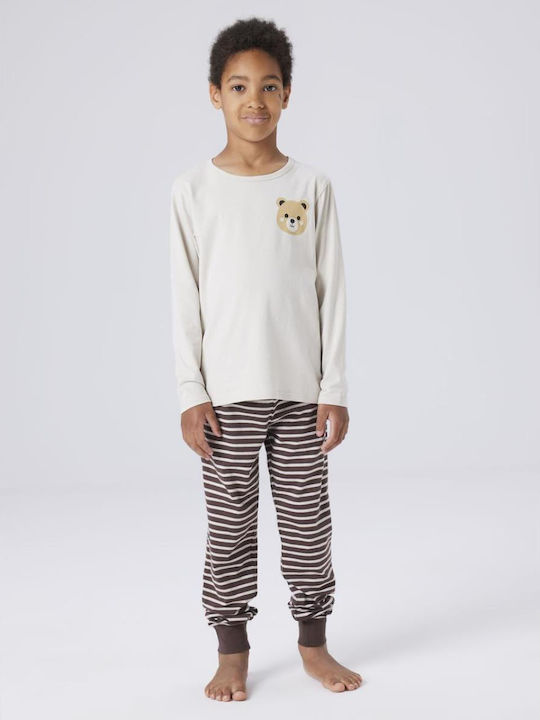 Name It Kids' Pajamas Cotton Dusty Olive
