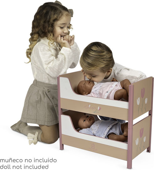 De Cuevas De Cuevas Babypuppen Kojenmöbel 2-in-1 Tulipe
