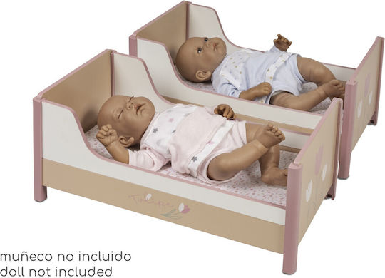 De Cuevas De Cuevas Babypuppen Kojenmöbel 2-in-1 Tulipe