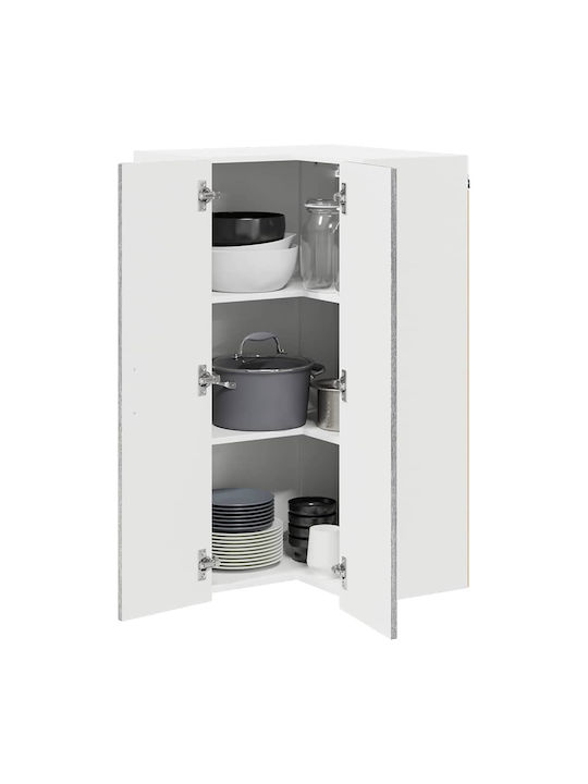 Cabinet Wall Gray 57x57x100cm