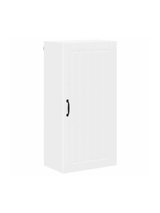 Schrank Wand Weiß 50x31x100cm