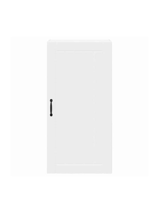 Schrank Wand Weiß 50x31x100cm