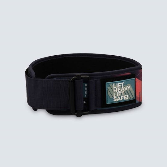Strength Belt Lockpro Weight Lifting Belt Lumbar Navy Picsil
