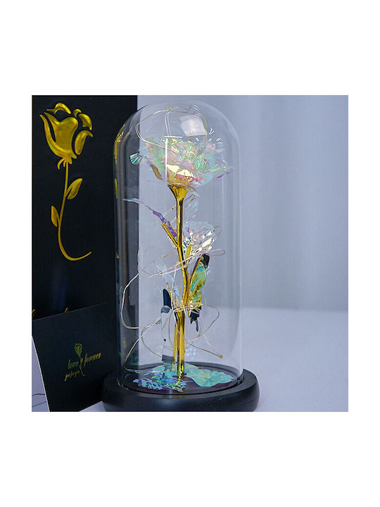 Velve Lustră Decorativă Floare Roz