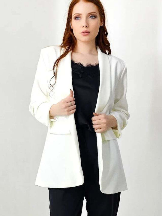 Blazer pentru femei Sacou White