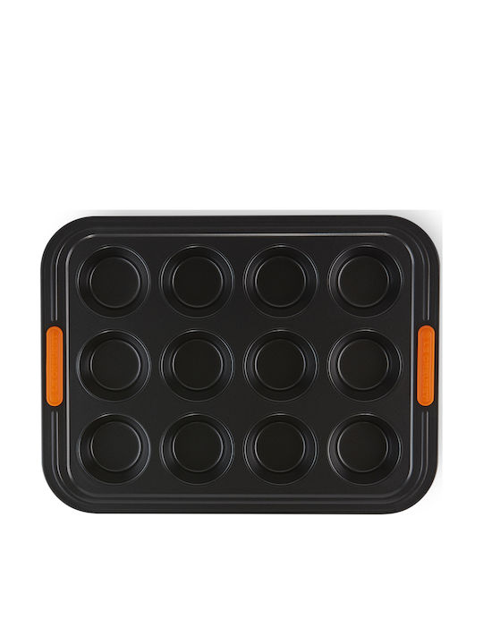 Le Creuset Formă de Patiserie pentru Cupcakes/Muffins din Silicon 40x30x3.78buc 12buc