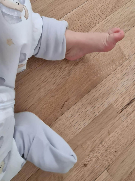 Kidizi De primăvară Sac de dormit 1 tog Alb