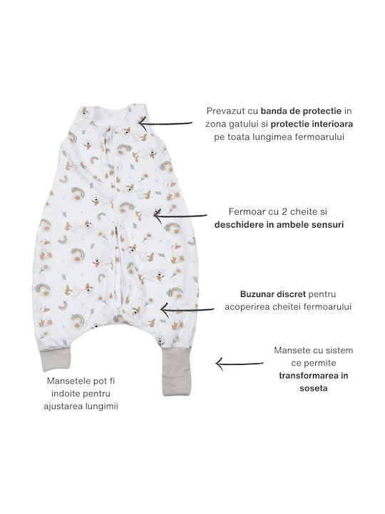 Kidizi Vara Sac de dormit 0.5 tog Ducky