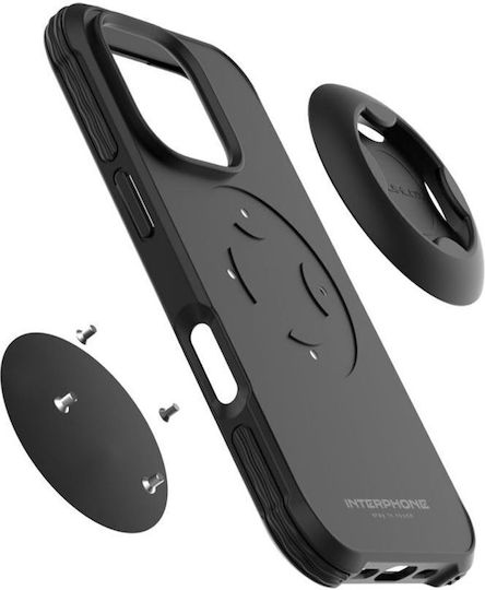 Interphone Quiklox Tetraforce Θήκη Κινητού Apple iPhone 16 Pro Max για Βάση Στήριξης Μοτοσυκλέτας