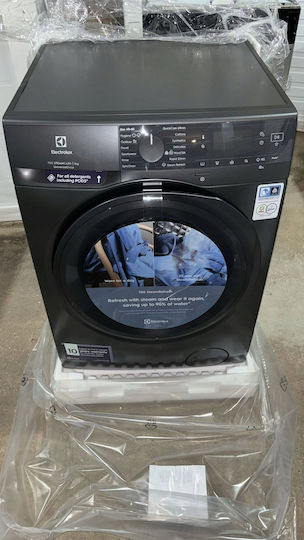 Electrolux Waschmaschine 9kg mit Dampftechnologie 1400 Umdrehungen Dampfauffrischung Silber EW7FG4492UDE