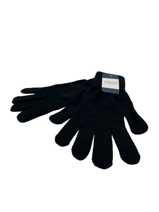 Schwarze Männer Gestrickte Handschuhe