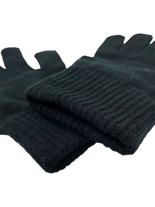Schwarze Männer Gestrickte Handschuhe
