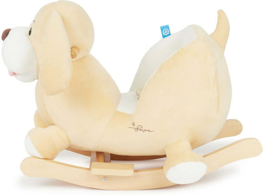 Bieco Schaukelspielzeug Hund Beige