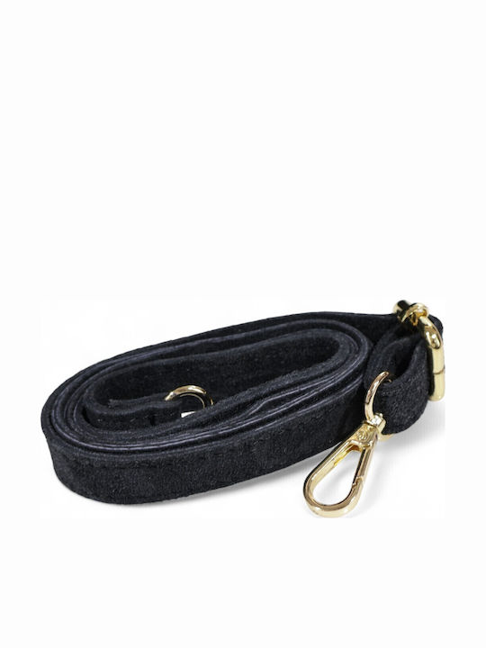 Damentasche Handtasche Schulter Suede Schwarze