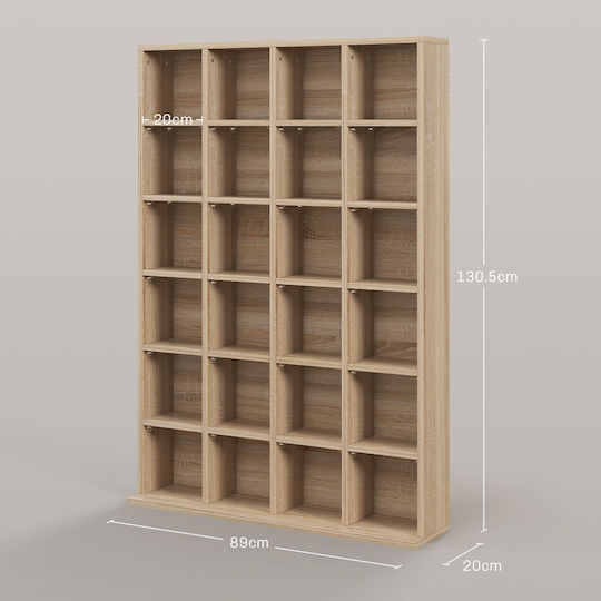 HomCom Επιδαπέδια Θήκη 456 CD 89x20x130.5cm