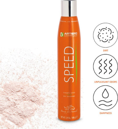 Επαγγελματικό Σπρέι Ταλκ Ξηρό Σαμπουάν Artero Speed Dry Shampoo 300ml