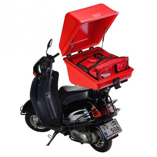 Avatherm Κουτί Delivery με Χωρητικότητα 70lt 53x51x39εκ. Κόκκινο