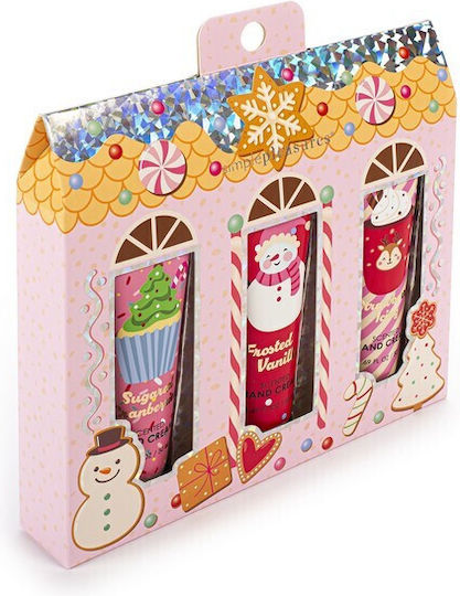 Tri-Coastal Design Gingerbread house Skin Care Set for Moisturizing 3pcs