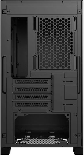 PCCOOLER C3D310 Gaming Mini tower Carcasă Calculator cu Fereastră Laterală și Iluminare ARGB Negru