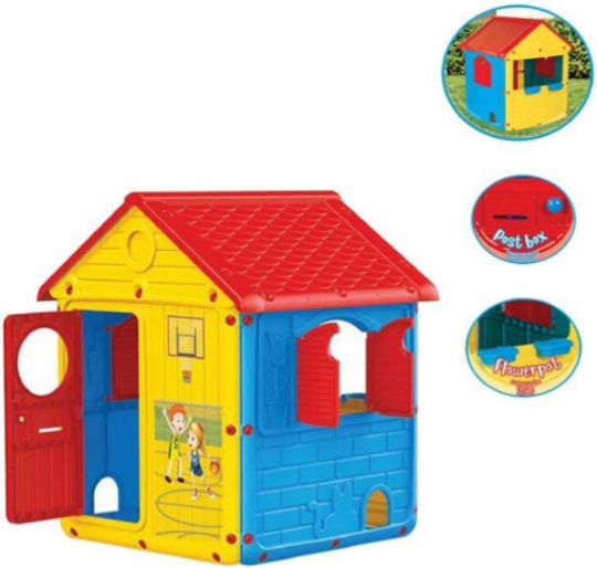 Kids Garden Playhouse Multicolored 125x100x104cm