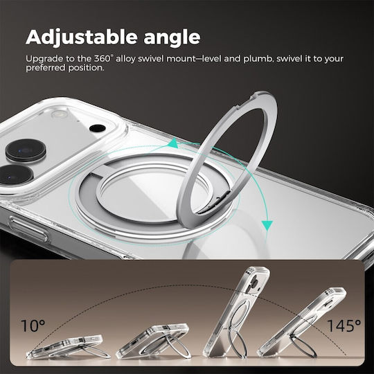 Abeel Back Cover Plastic Transparent (iPhone 17 Pro Max)