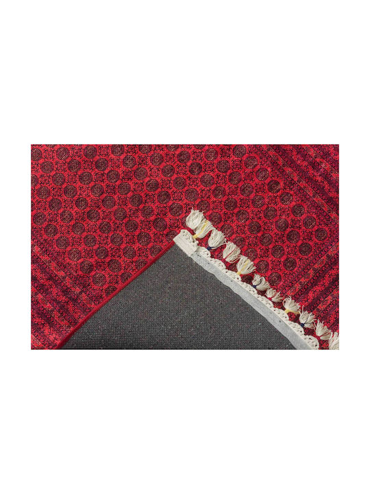 Anatolia Gloria 404 Teppich Rechteckig Synthetisch,Polyester/Cotton/Leather Red