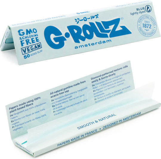 G-Rollz Χαρτάκια Στριφτού Τσιγάρου King Size 50 φύλλα 1τμχ
