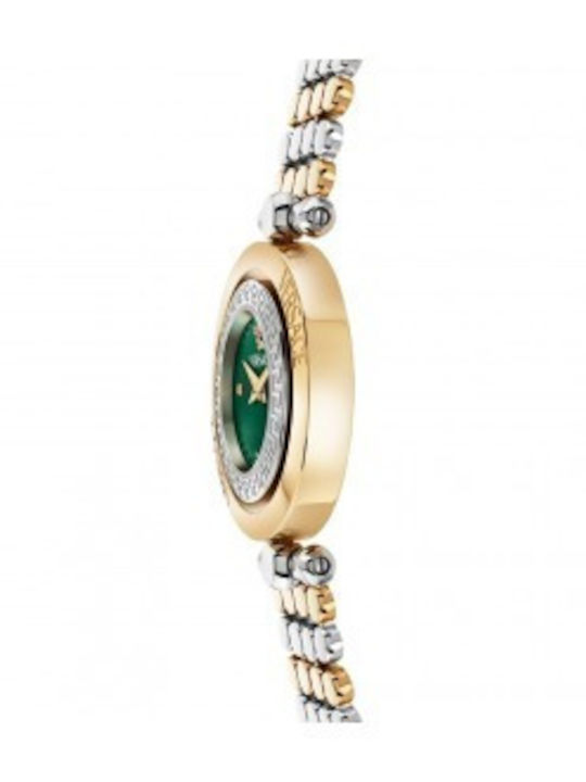 Versace Eon Lady Women's Watch with Gold Metal Bracelet