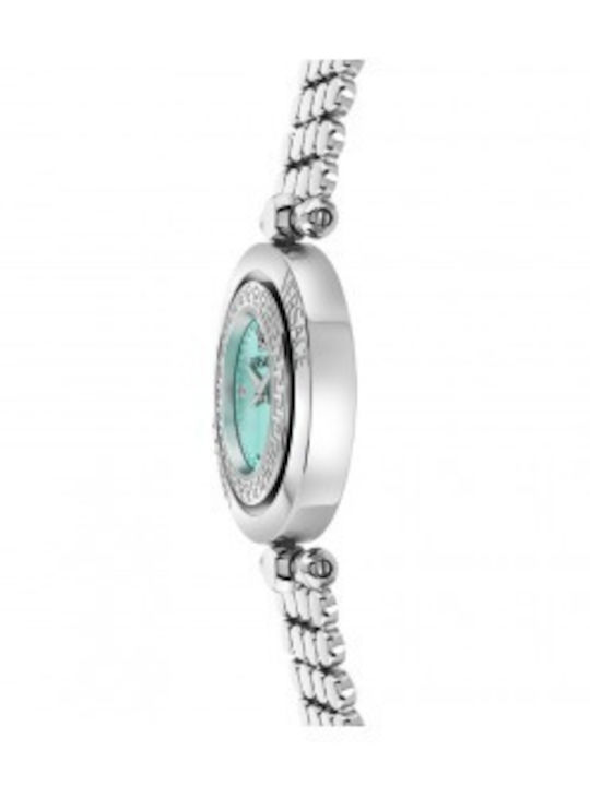 Versace Eon Lady Womens Watch 34mm Battery with Silver Stainless Steel Bracelet