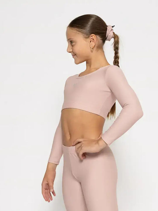 Kinderhemd Langarm Rosa