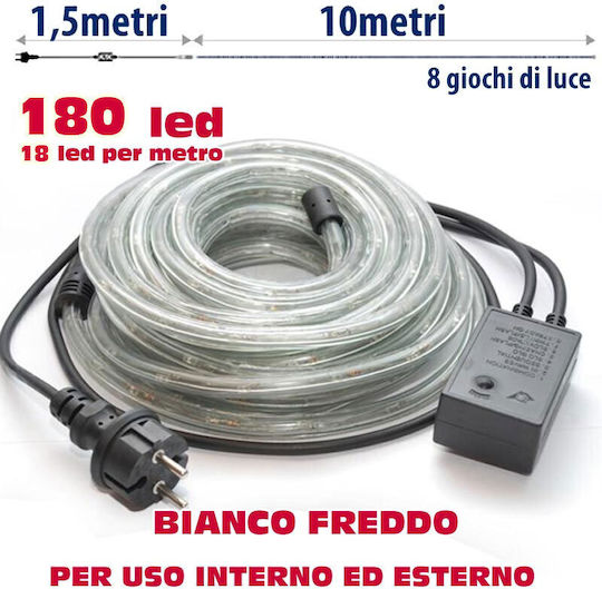 Φωτοσωλήνας Kaltes Weiß mit Programmen 11.5m IP44