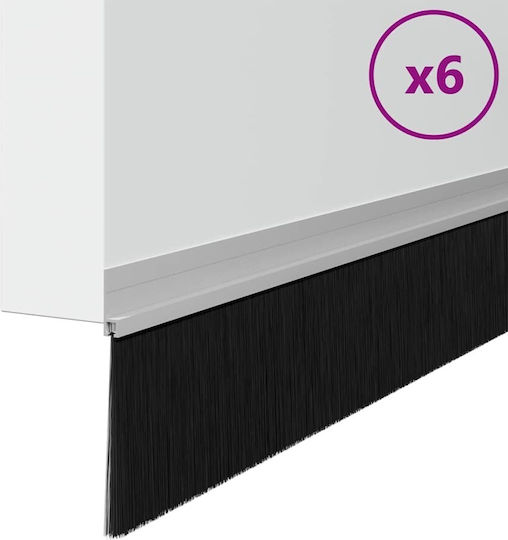 vidaXL Zugluftstopper Tür 1mx9.5cm