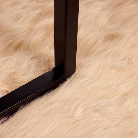 vidaXL Kamin Leder Beige vidaXL Kamin Leder Beige