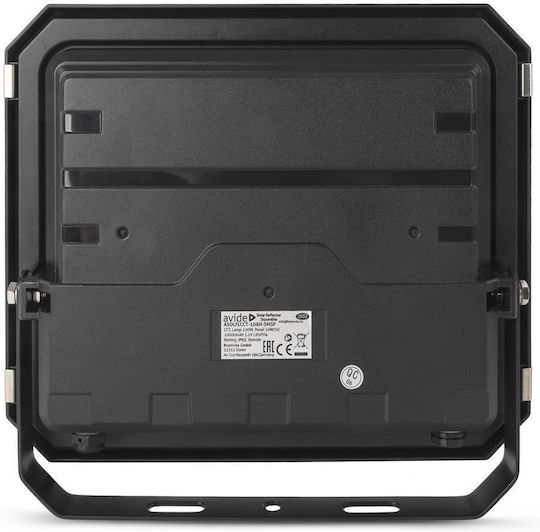 Avide Ηλιακός Προβολέας LED 100W Ρυθμιζόμενο Λευκό με Τηλεχειριστήριο