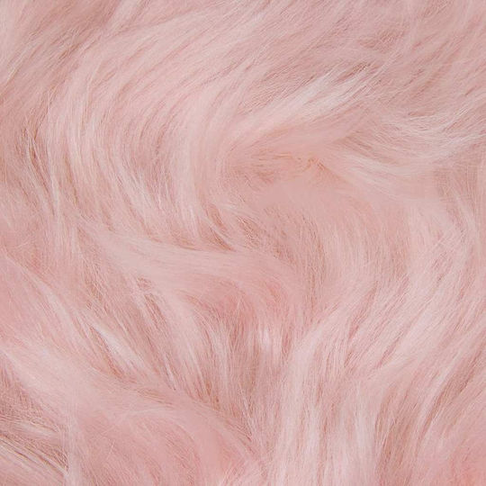 vidaXL Rug Rectangular Leather Pink