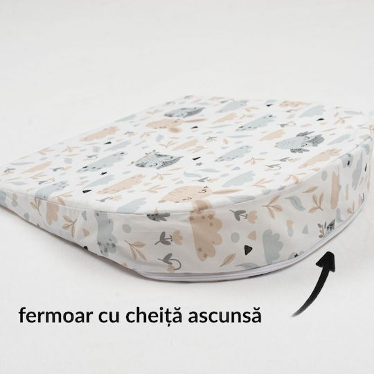 Kidizi Pernă pentru bebeluși pentru întoarcerea pe spate Bej 35x35buc Kidizi Pernă pentru bebeluși pentru întoarcerea pe spate Bej 35x35buc