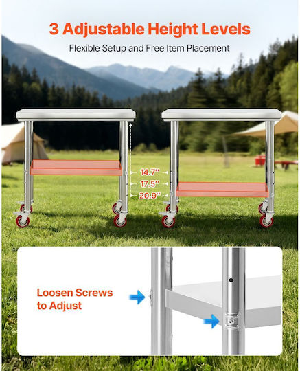 Vevor Steel Workbench