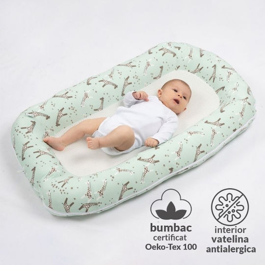 Kidizi Baby Nest Memory Foam Green