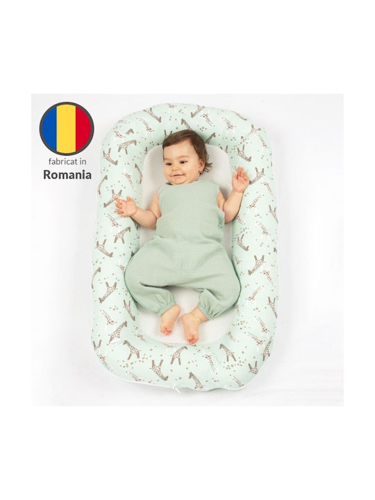 Kidizi Βρεφικό Μαξιλάρι Φωλιά Memory Foam Πράσινο