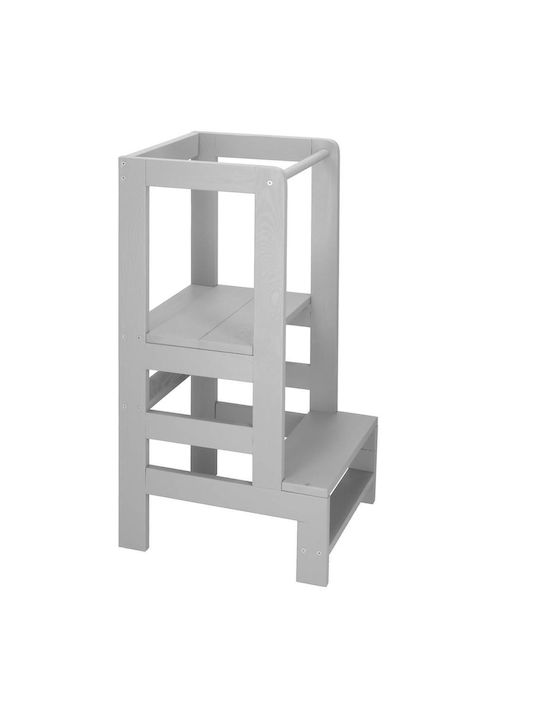 Lernturm aus Holz Gray