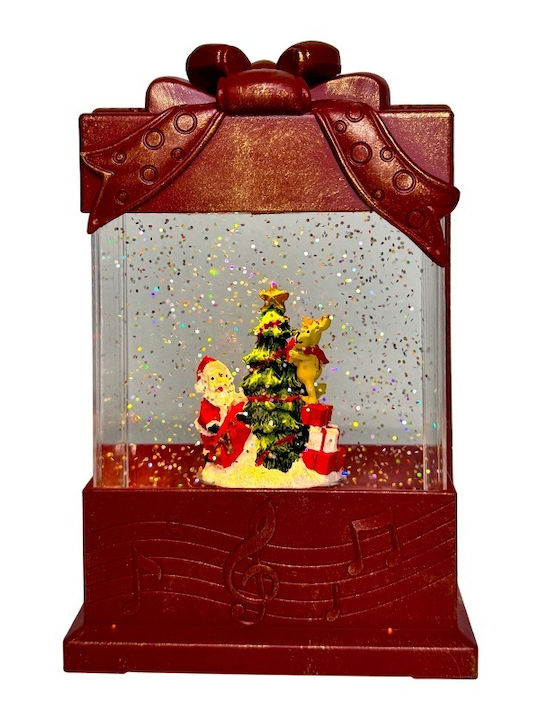 Christmas Decorative Gift Lighted with Gifts 12x19cm