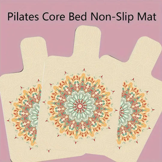 Αντιολισθητικό Στρώμα Κρεβάτι Reformer Σχέδιο Mandala Pilates Cover Mat 99,6x61cm