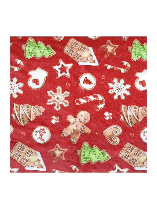 S-f Hohoho Blanket Fleece Couch 130x160cm Multicolored