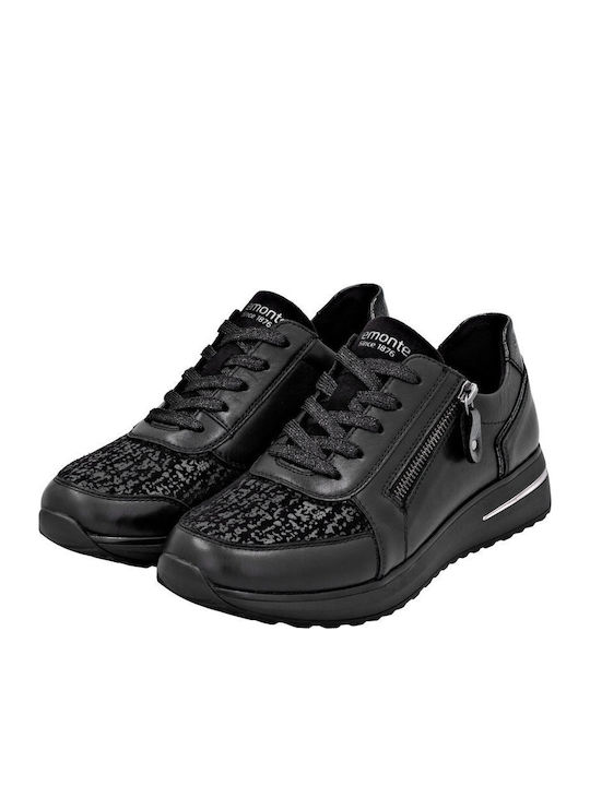 Damen Anatomisch Sneakers Schwarz