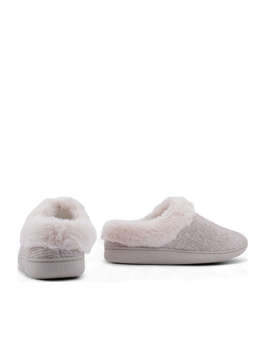 Winter Women's Slippers Beige