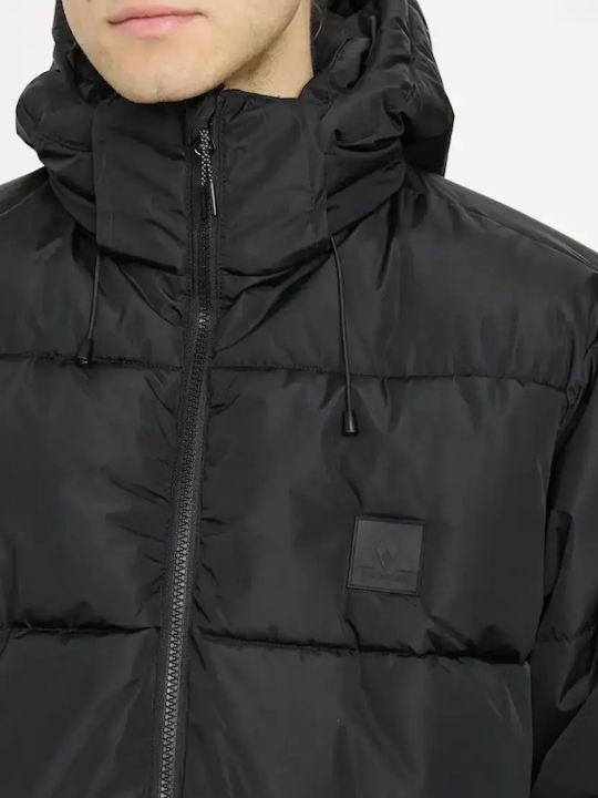 Geacă Puffer Neagră